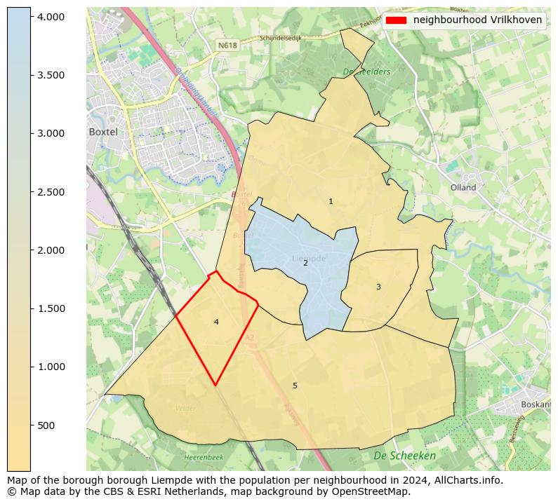 Image of the neighbourhood Vrilkhoven at the map. This image is used as introduction to this page. This page shows a lot of information about the population in the neighbourhood Vrilkhoven (such as the distribution by age groups of the residents, the composition of households, whether inhabitants are natives or Dutch with an immigration background, data about the houses (numbers, types, price development, use, type of property, ...) and more (car ownership, energy consumption, ...) based on open data from the Dutch Central Bureau of Statistics and various other sources!