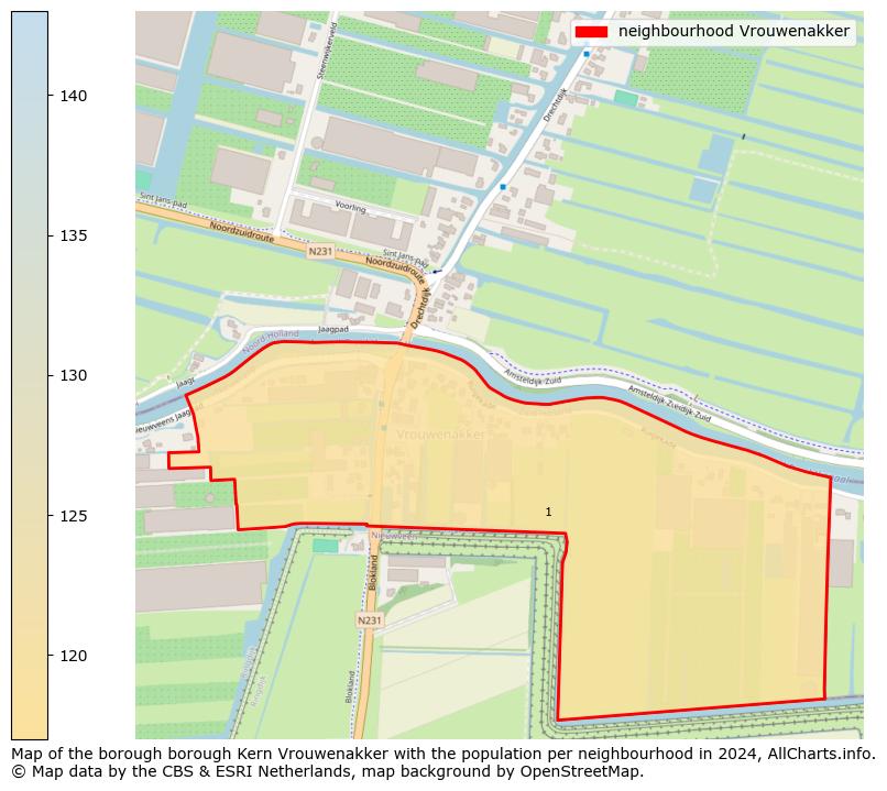 Image of the neighbourhood Vrouwenakker at the map. This image is used as introduction to this page. This page shows a lot of information about the population in the neighbourhood Vrouwenakker (such as the distribution by age groups of the residents, the composition of households, whether inhabitants are natives or Dutch with an immigration background, data about the houses (numbers, types, price development, use, type of property, ...) and more (car ownership, energy consumption, ...) based on open data from the Dutch Central Bureau of Statistics and various other sources!