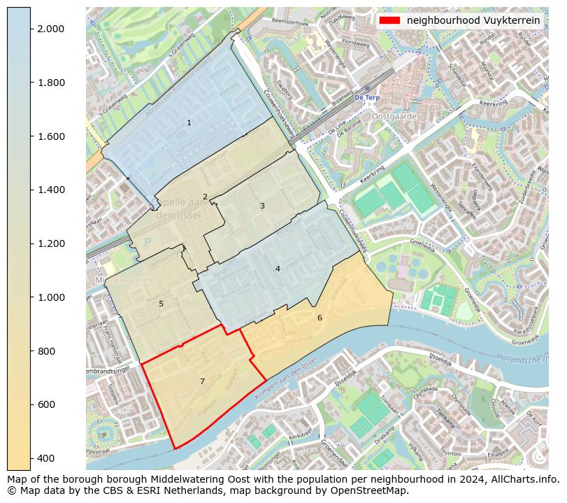 Image of the neighbourhood Vuykterrein at the map. This image is used as introduction to this page. This page shows a lot of information about the population in the neighbourhood Vuykterrein (such as the distribution by age groups of the residents, the composition of households, whether inhabitants are natives or Dutch with an immigration background, data about the houses (numbers, types, price development, use, type of property, ...) and more (car ownership, energy consumption, ...) based on open data from the Dutch Central Bureau of Statistics and various other sources!