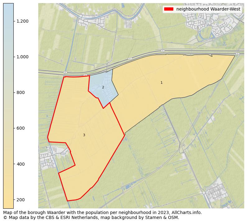 Map of the borough Waarder with the population per neighbourhood in 2023. This page shows a lot of information about residents (such as the distribution by age groups, family composition, gender, native or Dutch with an immigration background, ...), homes (numbers, types, price development, use, type of property, ...) and more (car ownership, energy consumption, ...) based on open data from the Dutch Central Bureau of Statistics and various other sources!