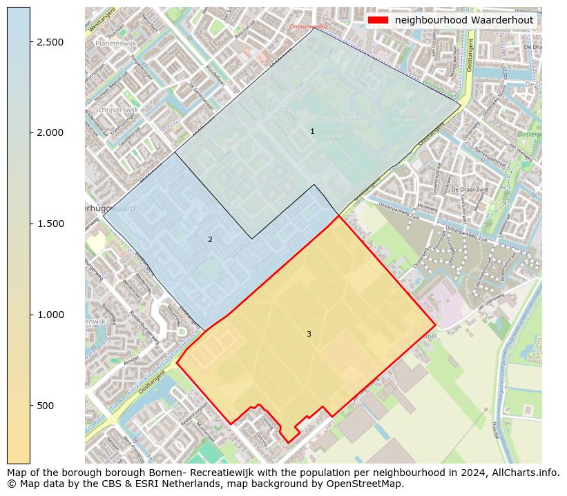 Image of the neighbourhood Waarderhout at the map. This image is used as introduction to this page. This page shows a lot of information about the population in the neighbourhood Waarderhout (such as the distribution by age groups of the residents, the composition of households, whether inhabitants are natives or Dutch with an immigration background, data about the houses (numbers, types, price development, use, type of property, ...) and more (car ownership, energy consumption, ...) based on open data from the Dutch Central Bureau of Statistics and various other sources!