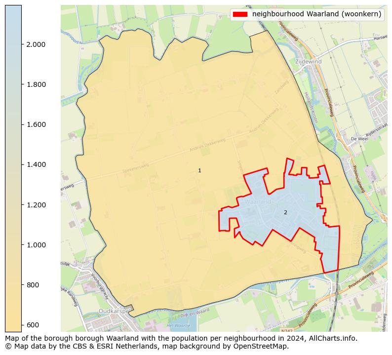 Image of the neighbourhood Waarland (woonkern) at the map. This image is used as introduction to this page. This page shows a lot of information about the population in the neighbourhood Waarland (woonkern) (such as the distribution by age groups of the residents, the composition of households, whether inhabitants are natives or Dutch with an immigration background, data about the houses (numbers, types, price development, use, type of property, ...) and more (car ownership, energy consumption, ...) based on open data from the Dutch Central Bureau of Statistics and various other sources!