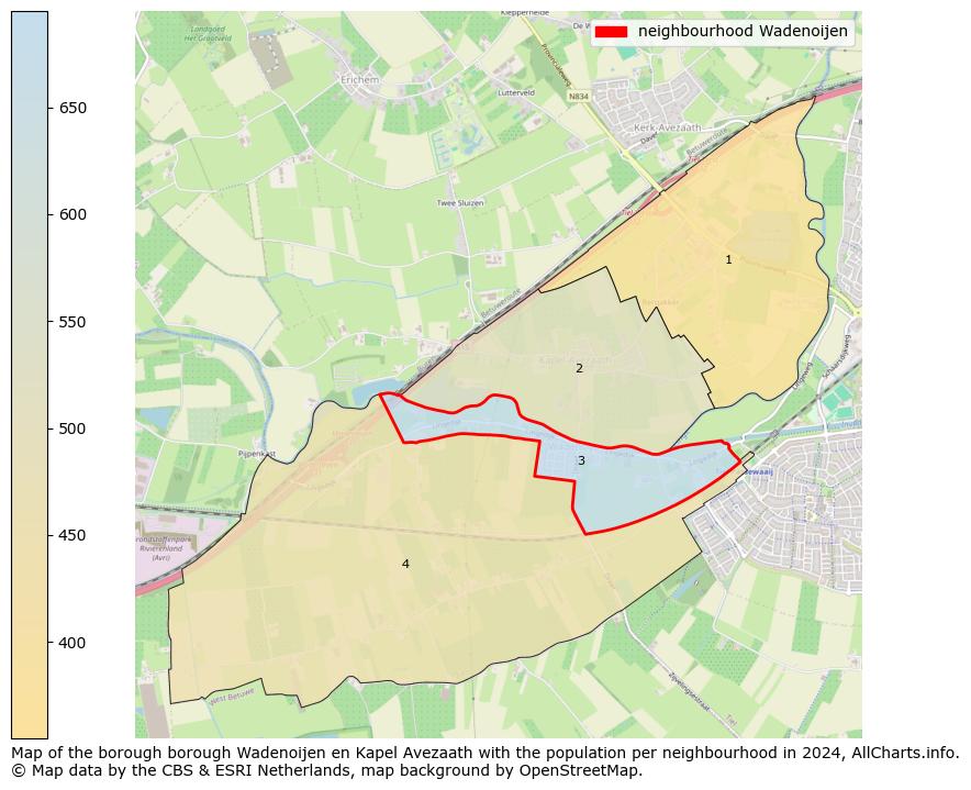 Image of the neighbourhood Wadenoijen at the map. This image is used as introduction to this page. This page shows a lot of information about the population in the neighbourhood Wadenoijen (such as the distribution by age groups of the residents, the composition of households, whether inhabitants are natives or Dutch with an immigration background, data about the houses (numbers, types, price development, use, type of property, ...) and more (car ownership, energy consumption, ...) based on open data from the Dutch Central Bureau of Statistics and various other sources!