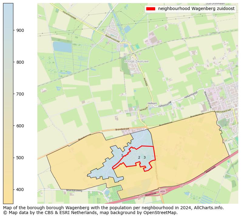 Image of the neighbourhood Wagenberg zuidoost at the map. This image is used as introduction to this page. This page shows a lot of information about the population in the neighbourhood Wagenberg zuidoost (such as the distribution by age groups of the residents, the composition of households, whether inhabitants are natives or Dutch with an immigration background, data about the houses (numbers, types, price development, use, type of property, ...) and more (car ownership, energy consumption, ...) based on open data from the Dutch Central Bureau of Statistics and various other sources!