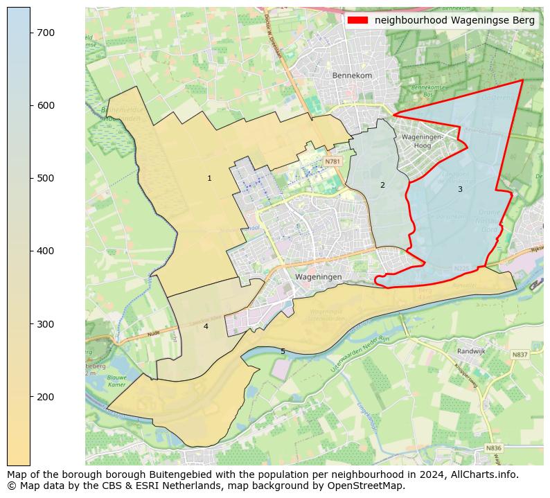 Image of the neighbourhood Wageningse Berg at the map. This image is used as introduction to this page. This page shows a lot of information about the population in the neighbourhood Wageningse Berg (such as the distribution by age groups of the residents, the composition of households, whether inhabitants are natives or Dutch with an immigration background, data about the houses (numbers, types, price development, use, type of property, ...) and more (car ownership, energy consumption, ...) based on open data from the Dutch Central Bureau of Statistics and various other sources!