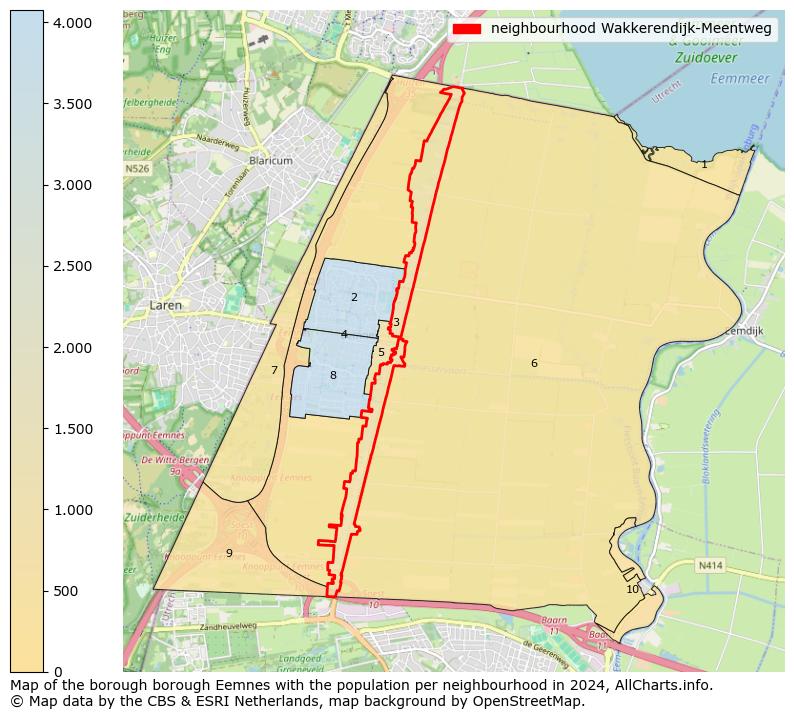 Image of the neighbourhood Wakkerendijk-Meentweg at the map. This image is used as introduction to this page. This page shows a lot of information about the population in the neighbourhood Wakkerendijk-Meentweg (such as the distribution by age groups of the residents, the composition of households, whether inhabitants are natives or Dutch with an immigration background, data about the houses (numbers, types, price development, use, type of property, ...) and more (car ownership, energy consumption, ...) based on open data from the Dutch Central Bureau of Statistics and various other sources!