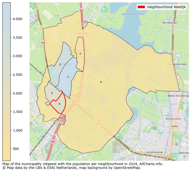 Image of the neighbourhood Waldijk at the map. This image is used as introduction to this page. This page shows a lot of information about the population in the neighbourhood Waldijk (such as the distribution by age groups of the residents, the composition of households, whether inhabitants are natives or Dutch with an immigration background, data about the houses (numbers, types, price development, use, type of property, ...) and more (car ownership, energy consumption, ...) based on open data from the Dutch Central Bureau of Statistics and various other sources!