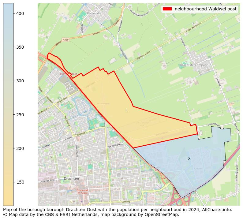 Image of the neighbourhood Waldwei oost at the map. This image is used as introduction to this page. This page shows a lot of information about the population in the neighbourhood Waldwei oost (such as the distribution by age groups of the residents, the composition of households, whether inhabitants are natives or Dutch with an immigration background, data about the houses (numbers, types, price development, use, type of property, ...) and more (car ownership, energy consumption, ...) based on open data from the Dutch Central Bureau of Statistics and various other sources!