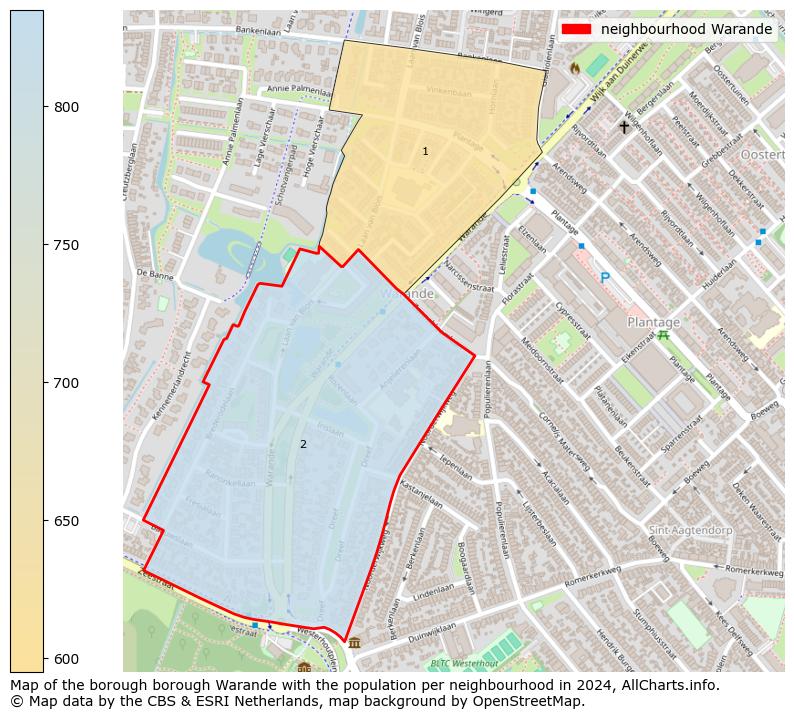 Image of the neighbourhood Warande at the map. This image is used as introduction to this page. This page shows a lot of information about the population in the neighbourhood Warande (such as the distribution by age groups of the residents, the composition of households, whether inhabitants are natives or Dutch with an immigration background, data about the houses (numbers, types, price development, use, type of property, ...) and more (car ownership, energy consumption, ...) based on open data from the Dutch Central Bureau of Statistics and various other sources!