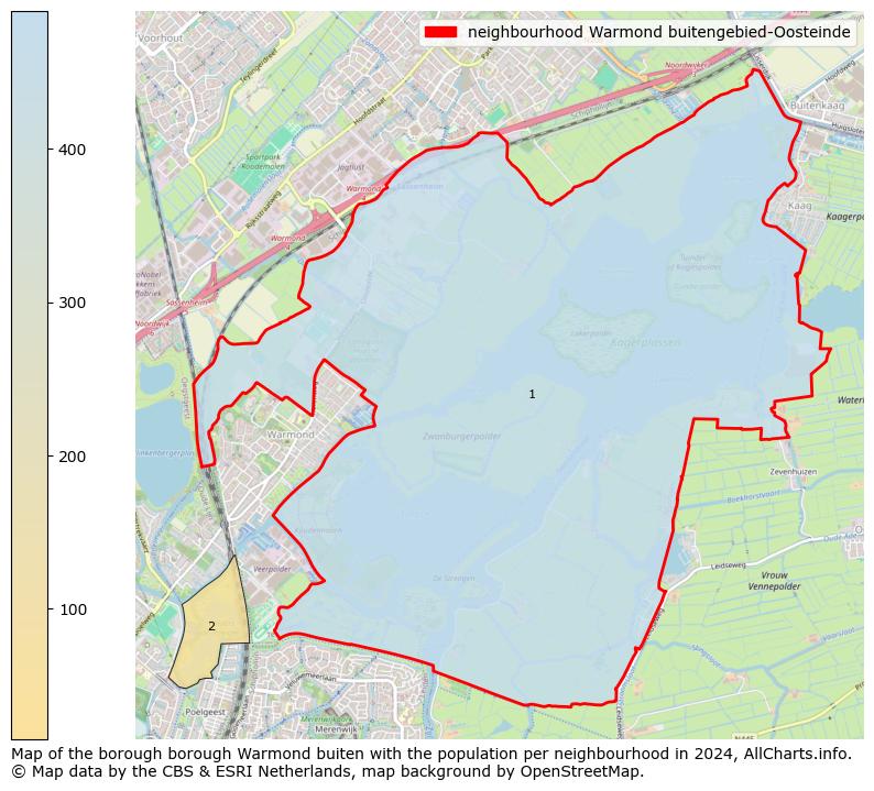 Image of the neighbourhood Warmond buitengebied-Oosteinde at the map. This image is used as introduction to this page. This page shows a lot of information about the population in the neighbourhood Warmond buitengebied-Oosteinde (such as the distribution by age groups of the residents, the composition of households, whether inhabitants are natives or Dutch with an immigration background, data about the houses (numbers, types, price development, use, type of property, ...) and more (car ownership, energy consumption, ...) based on open data from the Dutch Central Bureau of Statistics and various other sources!