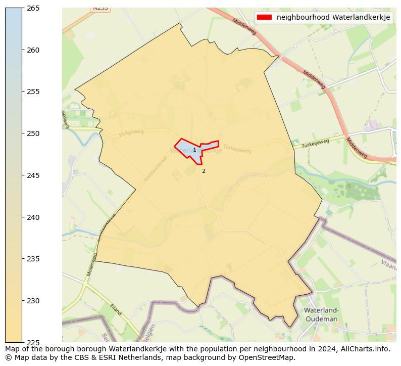 Image of the neighbourhood Waterlandkerkje at the map. This image is used as introduction to this page. This page shows a lot of information about the population in the neighbourhood Waterlandkerkje (such as the distribution by age groups of the residents, the composition of households, whether inhabitants are natives or Dutch with an immigration background, data about the houses (numbers, types, price development, use, type of property, ...) and more (car ownership, energy consumption, ...) based on open data from the Dutch Central Bureau of Statistics and various other sources!