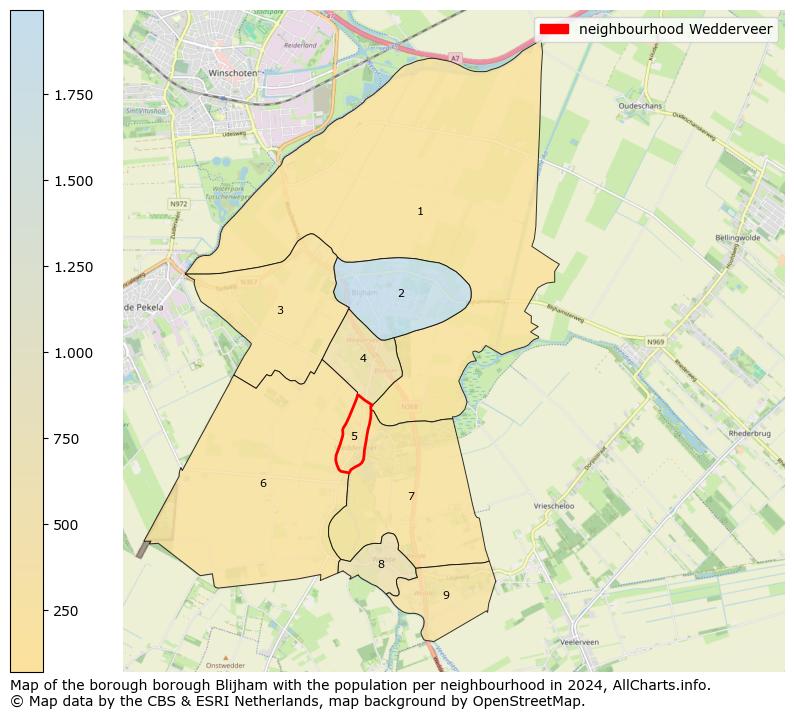 Image of the neighbourhood Wedderveer at the map. This image is used as introduction to this page. This page shows a lot of information about the population in the neighbourhood Wedderveer (such as the distribution by age groups of the residents, the composition of households, whether inhabitants are natives or Dutch with an immigration background, data about the houses (numbers, types, price development, use, type of property, ...) and more (car ownership, energy consumption, ...) based on open data from the Dutch Central Bureau of Statistics and various other sources!