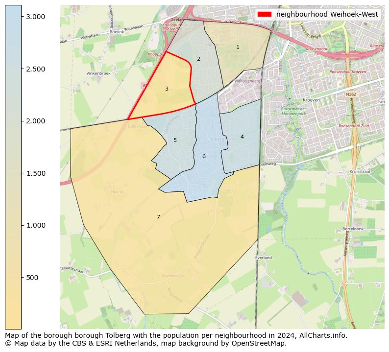 Image of the neighbourhood Weihoek-West at the map. This image is used as introduction to this page. This page shows a lot of information about the population in the neighbourhood Weihoek-West (such as the distribution by age groups of the residents, the composition of households, whether inhabitants are natives or Dutch with an immigration background, data about the houses (numbers, types, price development, use, type of property, ...) and more (car ownership, energy consumption, ...) based on open data from the Dutch Central Bureau of Statistics and various other sources!