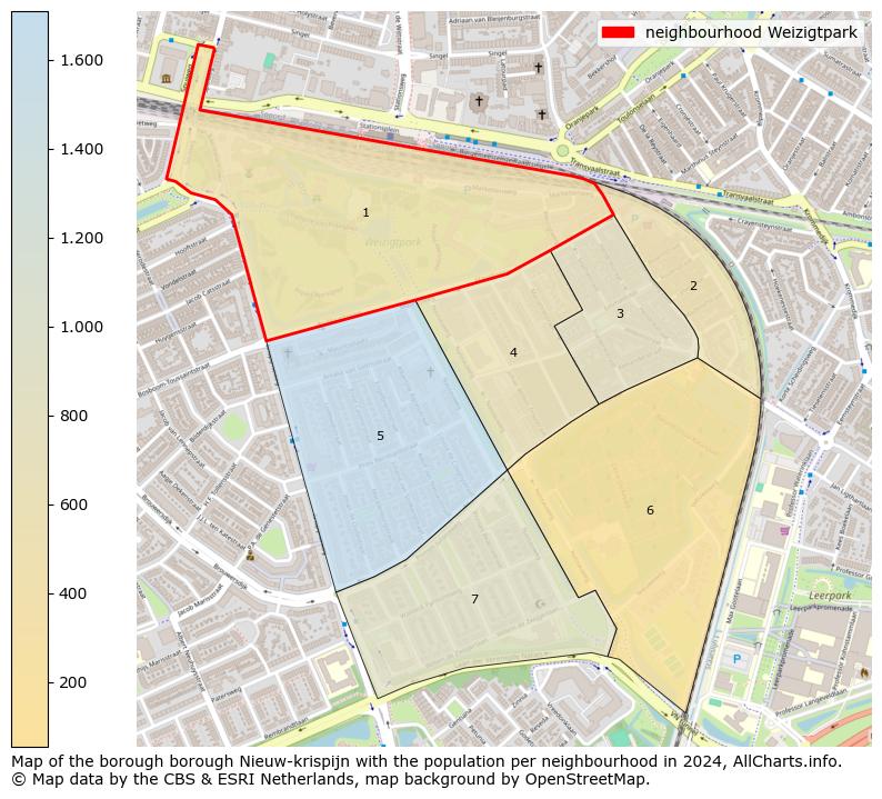 Image of the neighbourhood Weizigtpark at the map. This image is used as introduction to this page. This page shows a lot of information about the population in the neighbourhood Weizigtpark (such as the distribution by age groups of the residents, the composition of households, whether inhabitants are natives or Dutch with an immigration background, data about the houses (numbers, types, price development, use, type of property, ...) and more (car ownership, energy consumption, ...) based on open data from the Dutch Central Bureau of Statistics and various other sources!