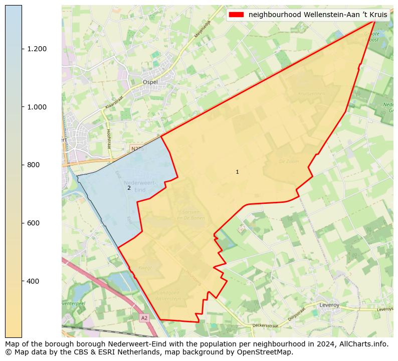 Image of the neighbourhood Wellenstein-Aan ’t Kruis at the map. This image is used as introduction to this page. This page shows a lot of information about the population in the neighbourhood Wellenstein-Aan ’t Kruis (such as the distribution by age groups of the residents, the composition of households, whether inhabitants are natives or Dutch with an immigration background, data about the houses (numbers, types, price development, use, type of property, ...) and more (car ownership, energy consumption, ...) based on open data from the Dutch Central Bureau of Statistics and various other sources!