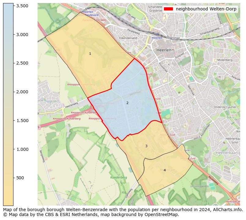 Image of the neighbourhood Welten-Dorp at the map. This image is used as introduction to this page. This page shows a lot of information about the population in the neighbourhood Welten-Dorp (such as the distribution by age groups of the residents, the composition of households, whether inhabitants are natives or Dutch with an immigration background, data about the houses (numbers, types, price development, use, type of property, ...) and more (car ownership, energy consumption, ...) based on open data from the Dutch Central Bureau of Statistics and various other sources!