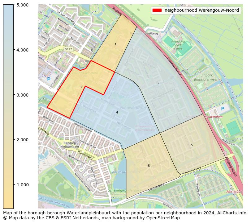 Image of the neighbourhood Werengouw-Noord at the map. This image is used as introduction to this page. This page shows a lot of information about the population in the neighbourhood Werengouw-Noord (such as the distribution by age groups of the residents, the composition of households, whether inhabitants are natives or Dutch with an immigration background, data about the houses (numbers, types, price development, use, type of property, ...) and more (car ownership, energy consumption, ...) based on open data from the Dutch Central Bureau of Statistics and various other sources!