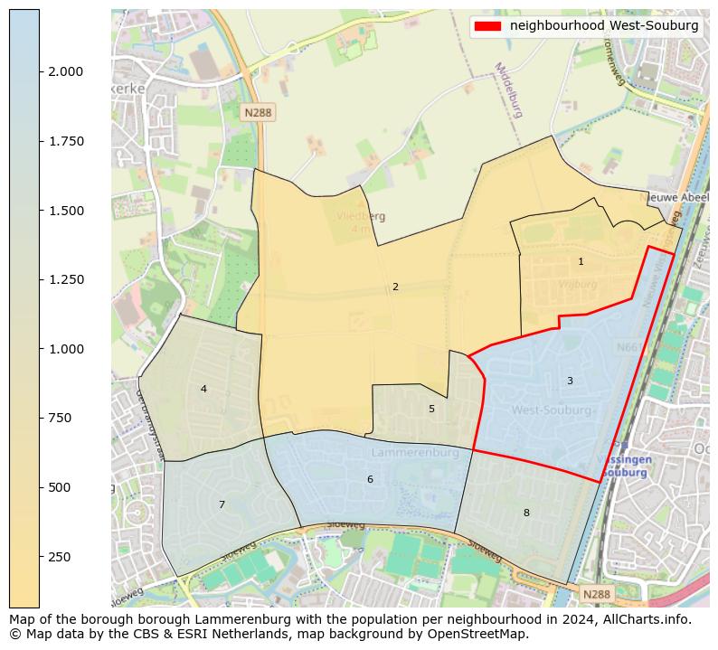 Image of the neighbourhood West-Souburg at the map. This image is used as introduction to this page. This page shows a lot of information about the population in the neighbourhood West-Souburg (such as the distribution by age groups of the residents, the composition of households, whether inhabitants are natives or Dutch with an immigration background, data about the houses (numbers, types, price development, use, type of property, ...) and more (car ownership, energy consumption, ...) based on open data from the Dutch Central Bureau of Statistics and various other sources!