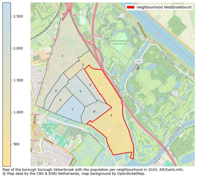 Image of the neighbourhood Westbroekbuurt at the map. This image is used as introduction to this page. This page shows a lot of information about the population in the neighbourhood Westbroekbuurt (such as the distribution by age groups of the residents, the composition of households, whether inhabitants are natives or Dutch with an immigration background, data about the houses (numbers, types, price development, use, type of property, ...) and more (car ownership, energy consumption, ...) based on open data from the Dutch Central Bureau of Statistics and various other sources!