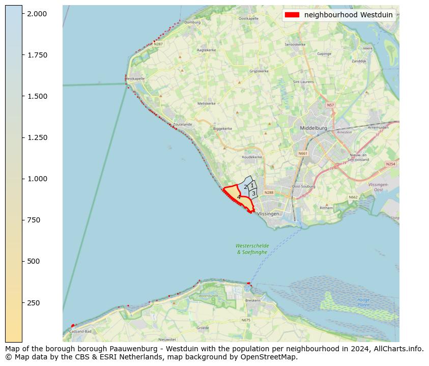 Image of the neighbourhood Westduin at the map. This image is used as introduction to this page. This page shows a lot of information about the population in the neighbourhood Westduin (such as the distribution by age groups of the residents, the composition of households, whether inhabitants are natives or Dutch with an immigration background, data about the houses (numbers, types, price development, use, type of property, ...) and more (car ownership, energy consumption, ...) based on open data from the Dutch Central Bureau of Statistics and various other sources!