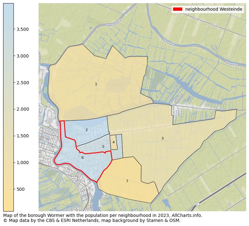 Map of the borough Wormer with the population per neighbourhood in 2022. This page shows a lot of information about residents (such as the distribution by age groups, family composition, gender, native or Dutch with an immigration background, ...), homes (numbers, types, price development, use, type of property, ...) and more (car ownership, energy consumption, ...) based on open data from the Dutch Central Bureau of Statistics and various other sources!