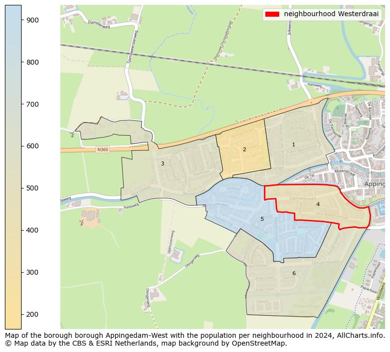 Image of the neighbourhood Westerdraai at the map. This image is used as introduction to this page. This page shows a lot of information about the population in the neighbourhood Westerdraai (such as the distribution by age groups of the residents, the composition of households, whether inhabitants are natives or Dutch with an immigration background, data about the houses (numbers, types, price development, use, type of property, ...) and more (car ownership, energy consumption, ...) based on open data from the Dutch Central Bureau of Statistics and various other sources!