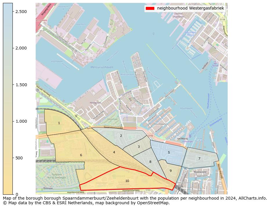 Image of the neighbourhood Westergasfabriek at the map. This image is used as introduction to this page. This page shows a lot of information about the population in the neighbourhood Westergasfabriek (such as the distribution by age groups of the residents, the composition of households, whether inhabitants are natives or Dutch with an immigration background, data about the houses (numbers, types, price development, use, type of property, ...) and more (car ownership, energy consumption, ...) based on open data from the Dutch Central Bureau of Statistics and various other sources!