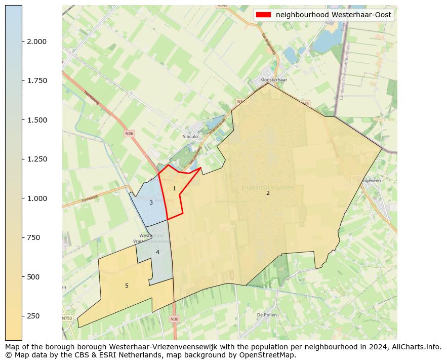 Image of the neighbourhood Westerhaar-Oost at the map. This image is used as introduction to this page. This page shows a lot of information about the population in the neighbourhood Westerhaar-Oost (such as the distribution by age groups of the residents, the composition of households, whether inhabitants are natives or Dutch with an immigration background, data about the houses (numbers, types, price development, use, type of property, ...) and more (car ownership, energy consumption, ...) based on open data from the Dutch Central Bureau of Statistics and various other sources!