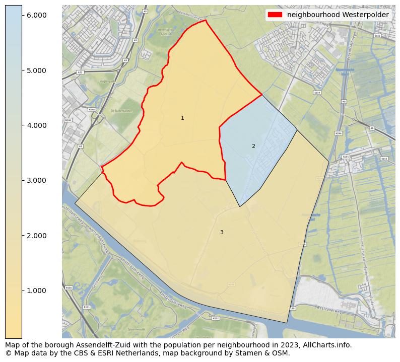 Map of the borough Assendelft-Zuid with the population per neighbourhood in 2023. This page shows a lot of information about residents (such as the distribution by age groups, family composition, gender, native or Dutch with an immigration background, ...), homes (numbers, types, price development, use, type of property, ...) and more (car ownership, energy consumption, ...) based on open data from the Dutch Central Bureau of Statistics and various other sources!