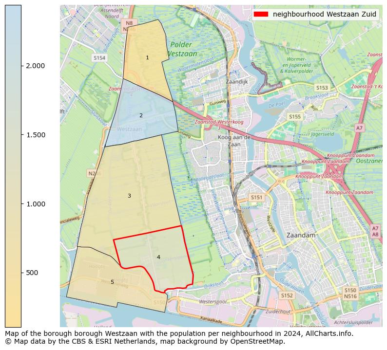 Image of the neighbourhood Westzaan Zuid at the map. This image is used as introduction to this page. This page shows a lot of information about the population in the neighbourhood Westzaan Zuid (such as the distribution by age groups of the residents, the composition of households, whether inhabitants are natives or Dutch with an immigration background, data about the houses (numbers, types, price development, use, type of property, ...) and more (car ownership, energy consumption, ...) based on open data from the Dutch Central Bureau of Statistics and various other sources!