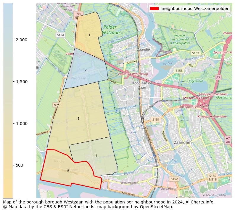 Image of the neighbourhood Westzanerpolder at the map. This image is used as introduction to this page. This page shows a lot of information about the population in the neighbourhood Westzanerpolder (such as the distribution by age groups of the residents, the composition of households, whether inhabitants are natives or Dutch with an immigration background, data about the houses (numbers, types, price development, use, type of property, ...) and more (car ownership, energy consumption, ...) based on open data from the Dutch Central Bureau of Statistics and various other sources!