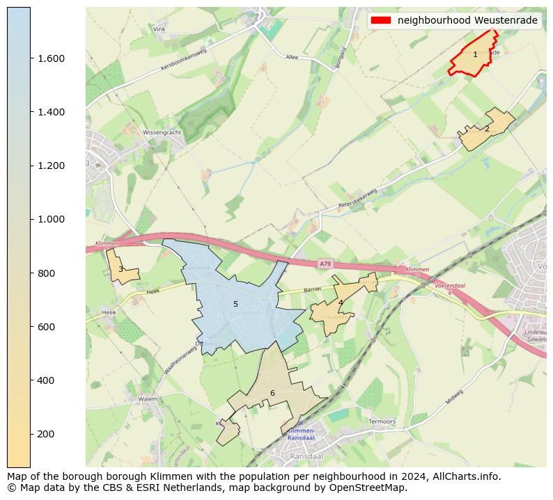 Image of the neighbourhood Weustenrade at the map. This image is used as introduction to this page. This page shows a lot of information about the population in the neighbourhood Weustenrade (such as the distribution by age groups of the residents, the composition of households, whether inhabitants are natives or Dutch with an immigration background, data about the houses (numbers, types, price development, use, type of property, ...) and more (car ownership, energy consumption, ...) based on open data from the Dutch Central Bureau of Statistics and various other sources!