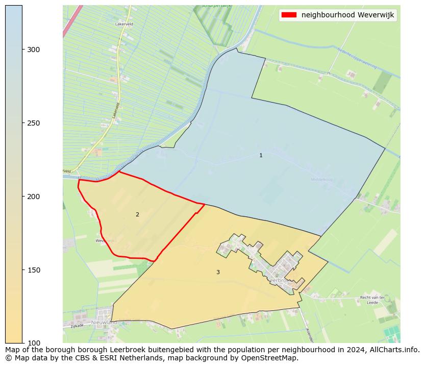 Image of the neighbourhood Weverwijk at the map. This image is used as introduction to this page. This page shows a lot of information about the population in the neighbourhood Weverwijk (such as the distribution by age groups of the residents, the composition of households, whether inhabitants are natives or Dutch with an immigration background, data about the houses (numbers, types, price development, use, type of property, ...) and more (car ownership, energy consumption, ...) based on open data from the Dutch Central Bureau of Statistics and various other sources!