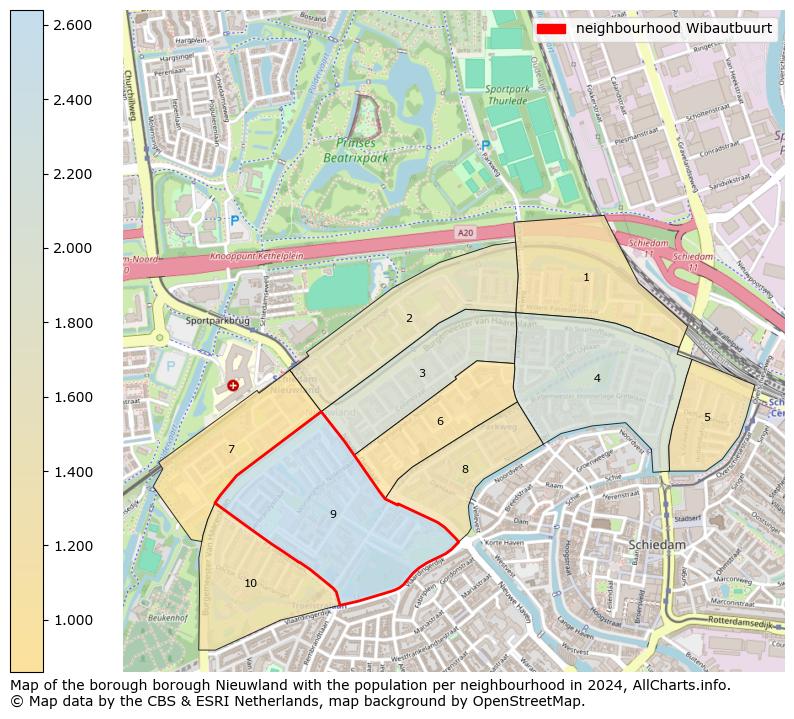 Image of the neighbourhood Wibautbuurt at the map. This image is used as introduction to this page. This page shows a lot of information about the population in the neighbourhood Wibautbuurt (such as the distribution by age groups of the residents, the composition of households, whether inhabitants are natives or Dutch with an immigration background, data about the houses (numbers, types, price development, use, type of property, ...) and more (car ownership, energy consumption, ...) based on open data from the Dutch Central Bureau of Statistics and various other sources!