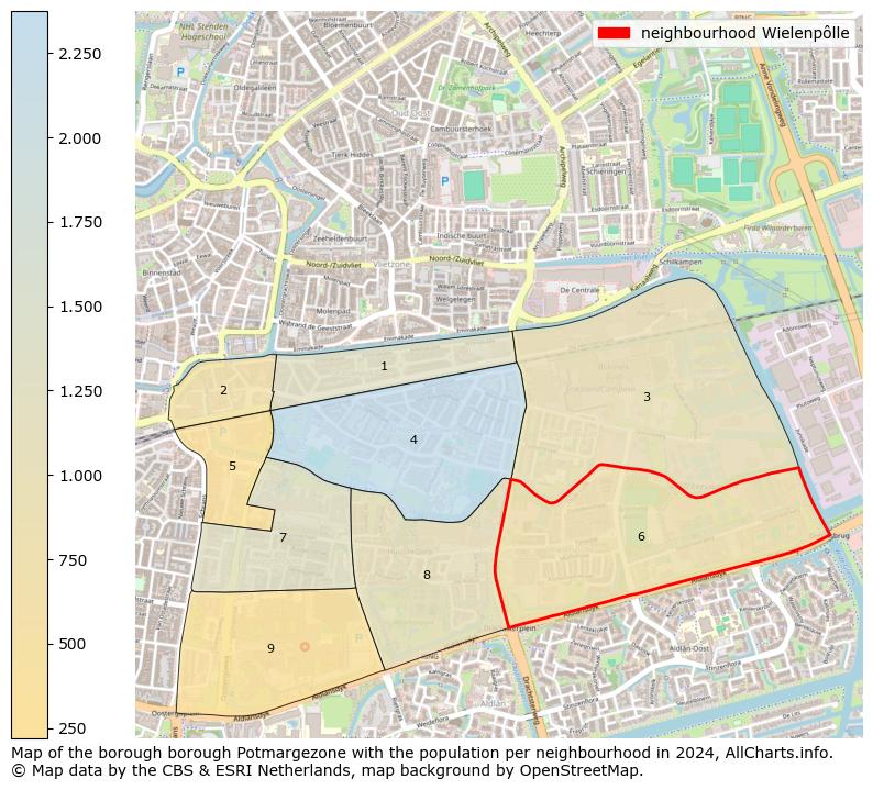 Image of the neighbourhood Wielenpôlle at the map. This image is used as introduction to this page. This page shows a lot of information about the population in the neighbourhood Wielenpôlle (such as the distribution by age groups of the residents, the composition of households, whether inhabitants are natives or Dutch with an immigration background, data about the houses (numbers, types, price development, use, type of property, ...) and more (car ownership, energy consumption, ...) based on open data from the Dutch Central Bureau of Statistics and various other sources!