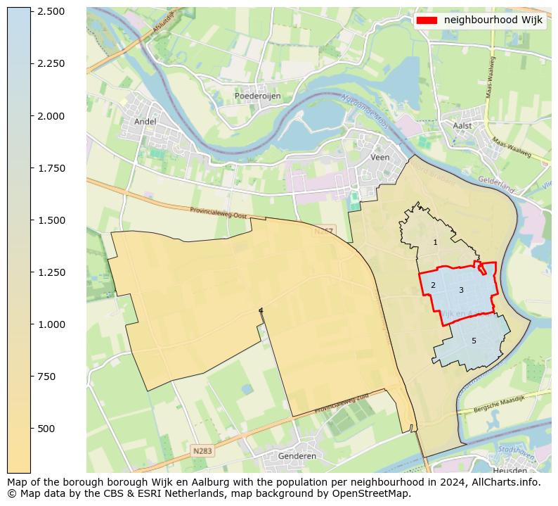 Image of the neighbourhood Wijk at the map. This image is used as introduction to this page. This page shows a lot of information about the population in the neighbourhood Wijk (such as the distribution by age groups of the residents, the composition of households, whether inhabitants are natives or Dutch with an immigration background, data about the houses (numbers, types, price development, use, type of property, ...) and more (car ownership, energy consumption, ...) based on open data from the Dutch Central Bureau of Statistics and various other sources!