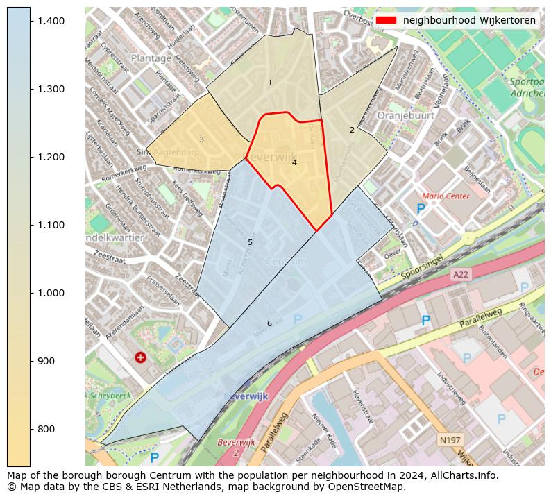 Image of the neighbourhood Wijkertoren at the map. This image is used as introduction to this page. This page shows a lot of information about the population in the neighbourhood Wijkertoren (such as the distribution by age groups of the residents, the composition of households, whether inhabitants are natives or Dutch with an immigration background, data about the houses (numbers, types, price development, use, type of property, ...) and more (car ownership, energy consumption, ...) based on open data from the Dutch Central Bureau of Statistics and various other sources!