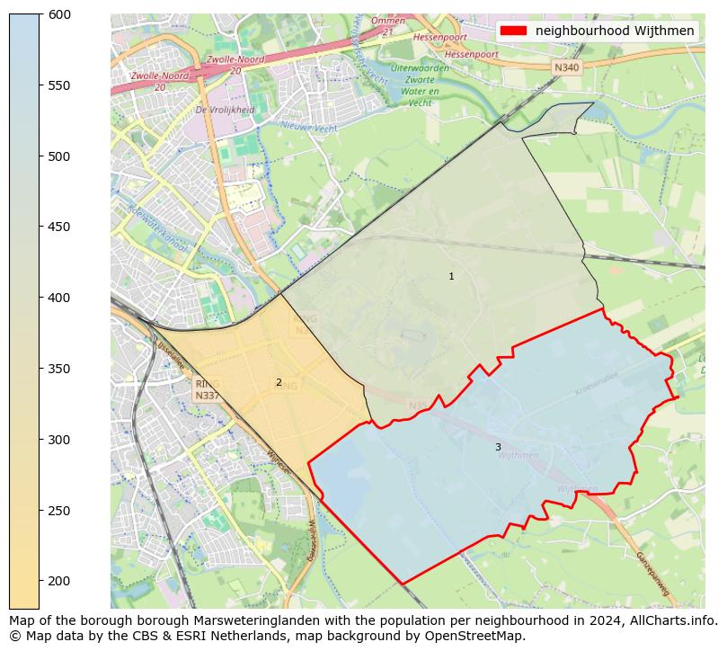 Image of the neighbourhood Wijthmen at the map. This image is used as introduction to this page. This page shows a lot of information about the population in the neighbourhood Wijthmen (such as the distribution by age groups of the residents, the composition of households, whether inhabitants are natives or Dutch with an immigration background, data about the houses (numbers, types, price development, use, type of property, ...) and more (car ownership, energy consumption, ...) based on open data from the Dutch Central Bureau of Statistics and various other sources!