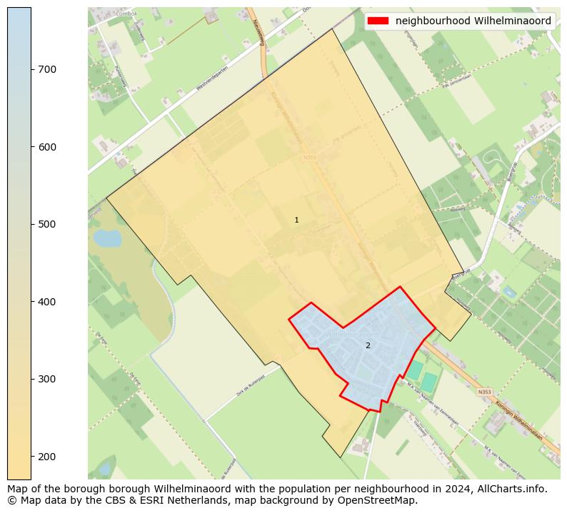 Image of the neighbourhood Wilhelminaoord at the map. This image is used as introduction to this page. This page shows a lot of information about the population in the neighbourhood Wilhelminaoord (such as the distribution by age groups of the residents, the composition of households, whether inhabitants are natives or Dutch with an immigration background, data about the houses (numbers, types, price development, use, type of property, ...) and more (car ownership, energy consumption, ...) based on open data from the Dutch Central Bureau of Statistics and various other sources!