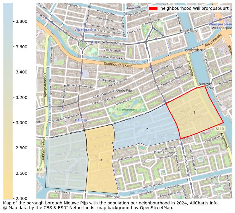 Image of the neighbourhood Willibrordusbuurt at the map. This image is used as introduction to this page. This page shows a lot of information about the population in the neighbourhood Willibrordusbuurt (such as the distribution by age groups of the residents, the composition of households, whether inhabitants are natives or Dutch with an immigration background, data about the houses (numbers, types, price development, use, type of property, ...) and more (car ownership, energy consumption, ...) based on open data from the Dutch Central Bureau of Statistics and various other sources!