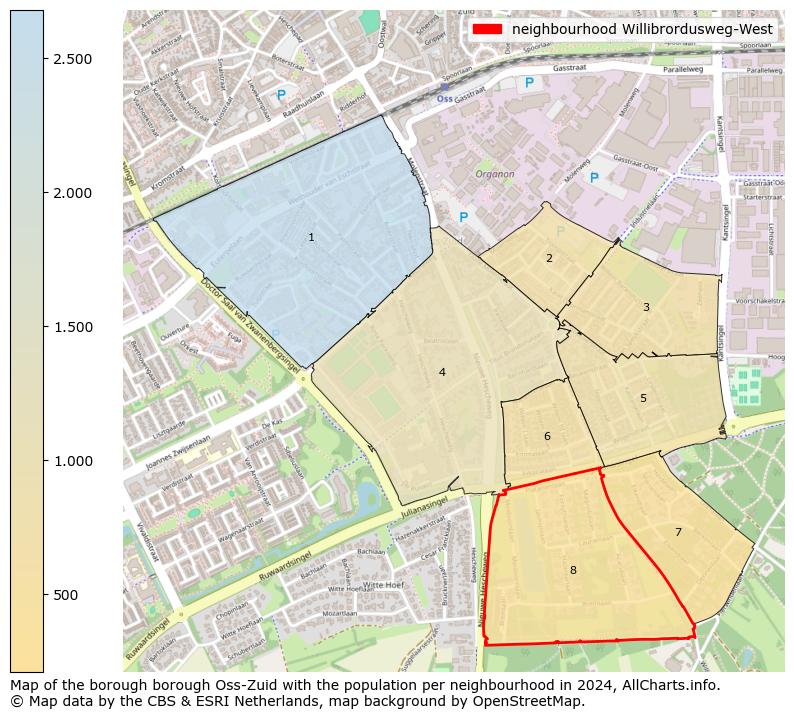 Image of the neighbourhood Willibrordusweg-West at the map. This image is used as introduction to this page. This page shows a lot of information about the population in the neighbourhood Willibrordusweg-West (such as the distribution by age groups of the residents, the composition of households, whether inhabitants are natives or Dutch with an immigration background, data about the houses (numbers, types, price development, use, type of property, ...) and more (car ownership, energy consumption, ...) based on open data from the Dutch Central Bureau of Statistics and various other sources!