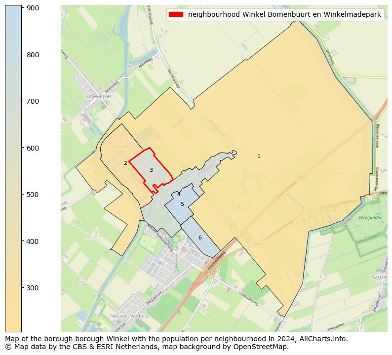 Image of the neighbourhood Winkel Bomenbuurt en Winkelmadepark at the map. This image is used as introduction to this page. This page shows a lot of information about the population in the neighbourhood Winkel Bomenbuurt en Winkelmadepark (such as the distribution by age groups of the residents, the composition of households, whether inhabitants are natives or Dutch with an immigration background, data about the houses (numbers, types, price development, use, type of property, ...) and more (car ownership, energy consumption, ...) based on open data from the Dutch Central Bureau of Statistics and various other sources!