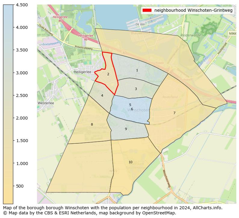 Image of the neighbourhood Winschoten-Grintweg at the map. This image is used as introduction to this page. This page shows a lot of information about the population in the neighbourhood Winschoten-Grintweg (such as the distribution by age groups of the residents, the composition of households, whether inhabitants are natives or Dutch with an immigration background, data about the houses (numbers, types, price development, use, type of property, ...) and more (car ownership, energy consumption, ...) based on open data from the Dutch Central Bureau of Statistics and various other sources!