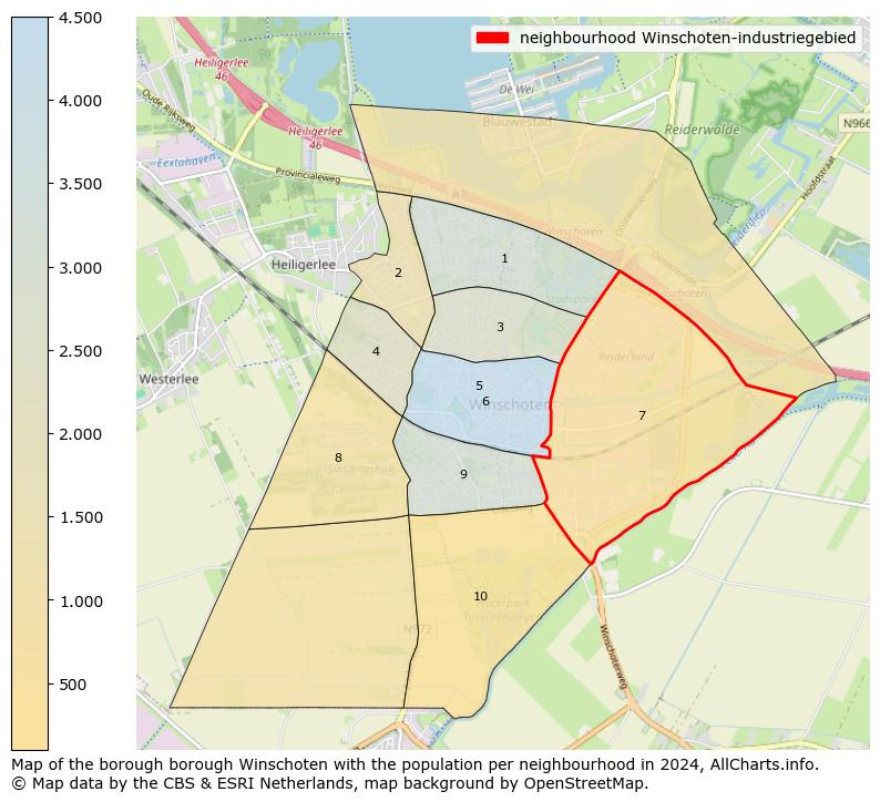 Image of the neighbourhood Winschoten-industriegebied at the map. This image is used as introduction to this page. This page shows a lot of information about the population in the neighbourhood Winschoten-industriegebied (such as the distribution by age groups of the residents, the composition of households, whether inhabitants are natives or Dutch with an immigration background, data about the houses (numbers, types, price development, use, type of property, ...) and more (car ownership, energy consumption, ...) based on open data from the Dutch Central Bureau of Statistics and various other sources!