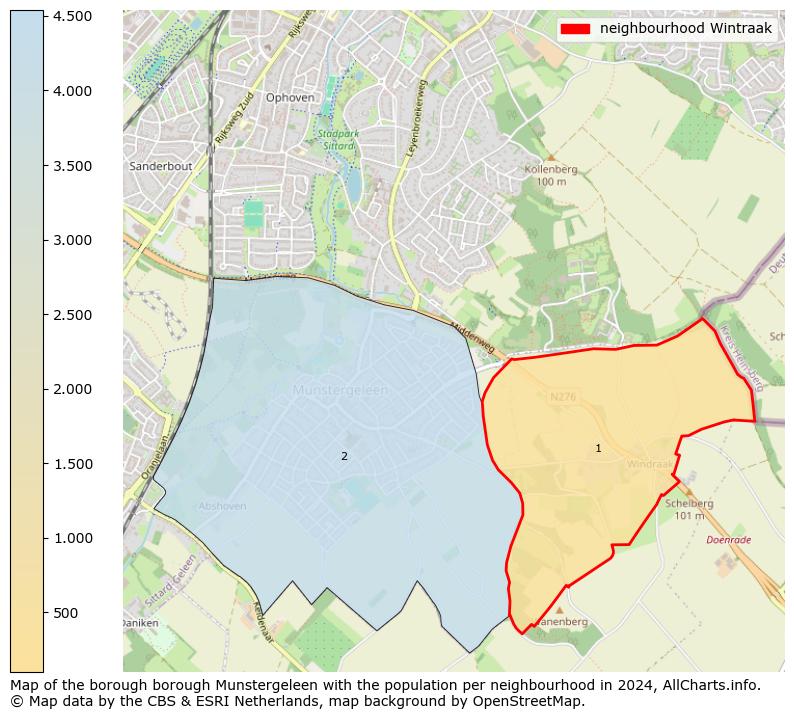 Image of the neighbourhood Wintraak at the map. This image is used as introduction to this page. This page shows a lot of information about the population in the neighbourhood Wintraak (such as the distribution by age groups of the residents, the composition of households, whether inhabitants are natives or Dutch with an immigration background, data about the houses (numbers, types, price development, use, type of property, ...) and more (car ownership, energy consumption, ...) based on open data from the Dutch Central Bureau of Statistics and various other sources!