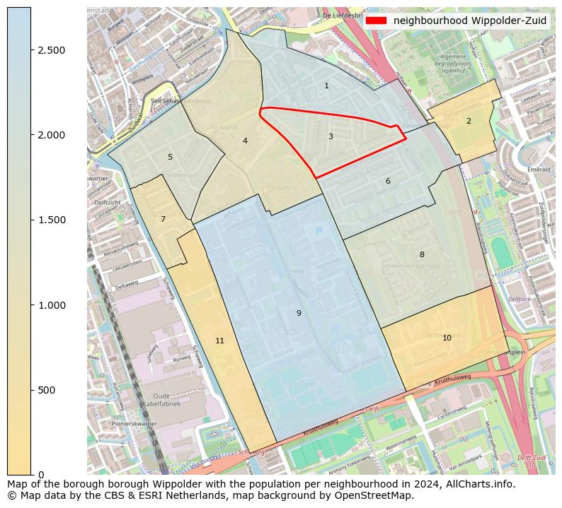 Image of the neighbourhood Wippolder-Zuid at the map. This image is used as introduction to this page. This page shows a lot of information about the population in the neighbourhood Wippolder-Zuid (such as the distribution by age groups of the residents, the composition of households, whether inhabitants are natives or Dutch with an immigration background, data about the houses (numbers, types, price development, use, type of property, ...) and more (car ownership, energy consumption, ...) based on open data from the Dutch Central Bureau of Statistics and various other sources!