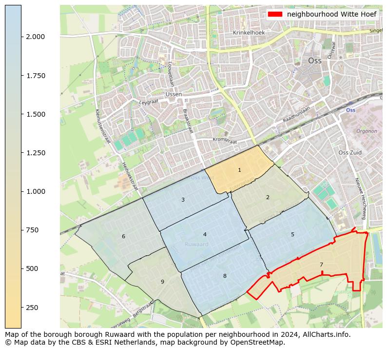 Image of the neighbourhood Witte Hoef at the map. This image is used as introduction to this page. This page shows a lot of information about the population in the neighbourhood Witte Hoef (such as the distribution by age groups of the residents, the composition of households, whether inhabitants are natives or Dutch with an immigration background, data about the houses (numbers, types, price development, use, type of property, ...) and more (car ownership, energy consumption, ...) based on open data from the Dutch Central Bureau of Statistics and various other sources!