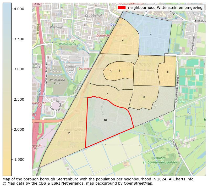 Image of the neighbourhood Wittenstein en omgeving at the map. This image is used as introduction to this page. This page shows a lot of information about the population in the neighbourhood Wittenstein en omgeving (such as the distribution by age groups of the residents, the composition of households, whether inhabitants are natives or Dutch with an immigration background, data about the houses (numbers, types, price development, use, type of property, ...) and more (car ownership, energy consumption, ...) based on open data from the Dutch Central Bureau of Statistics and various other sources!