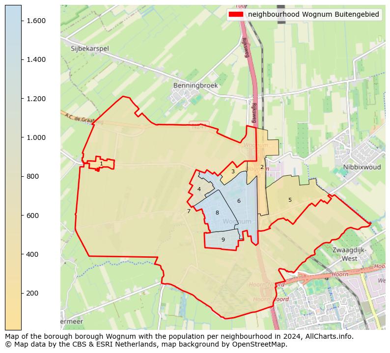 Image of the neighbourhood Wognum Buitengebied at the map. This image is used as introduction to this page. This page shows a lot of information about the population in the neighbourhood Wognum Buitengebied (such as the distribution by age groups of the residents, the composition of households, whether inhabitants are natives or Dutch with an immigration background, data about the houses (numbers, types, price development, use, type of property, ...) and more (car ownership, energy consumption, ...) based on open data from the Dutch Central Bureau of Statistics and various other sources!