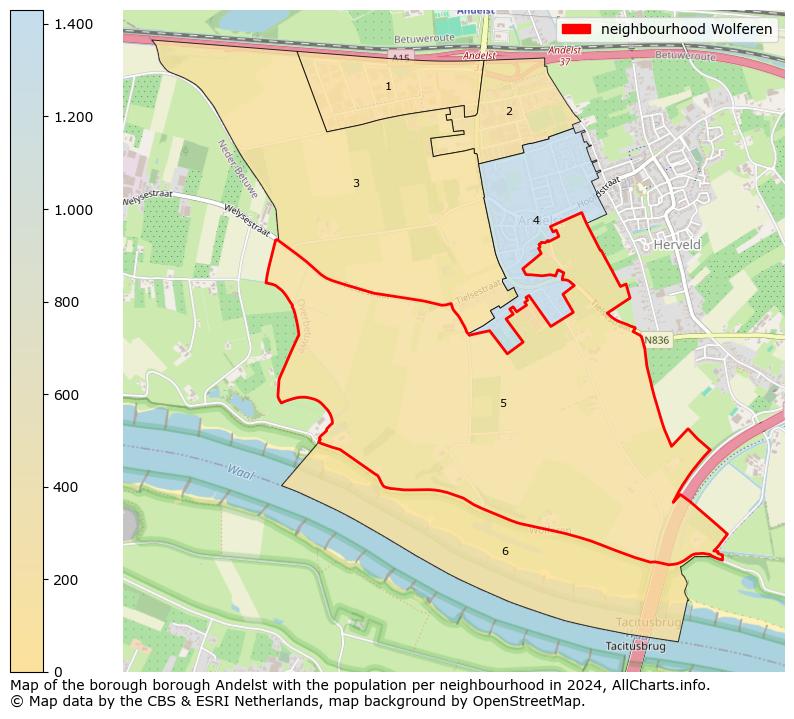 Image of the neighbourhood Wolferen at the map. This image is used as introduction to this page. This page shows a lot of information about the population in the neighbourhood Wolferen (such as the distribution by age groups of the residents, the composition of households, whether inhabitants are natives or Dutch with an immigration background, data about the houses (numbers, types, price development, use, type of property, ...) and more (car ownership, energy consumption, ...) based on open data from the Dutch Central Bureau of Statistics and various other sources!